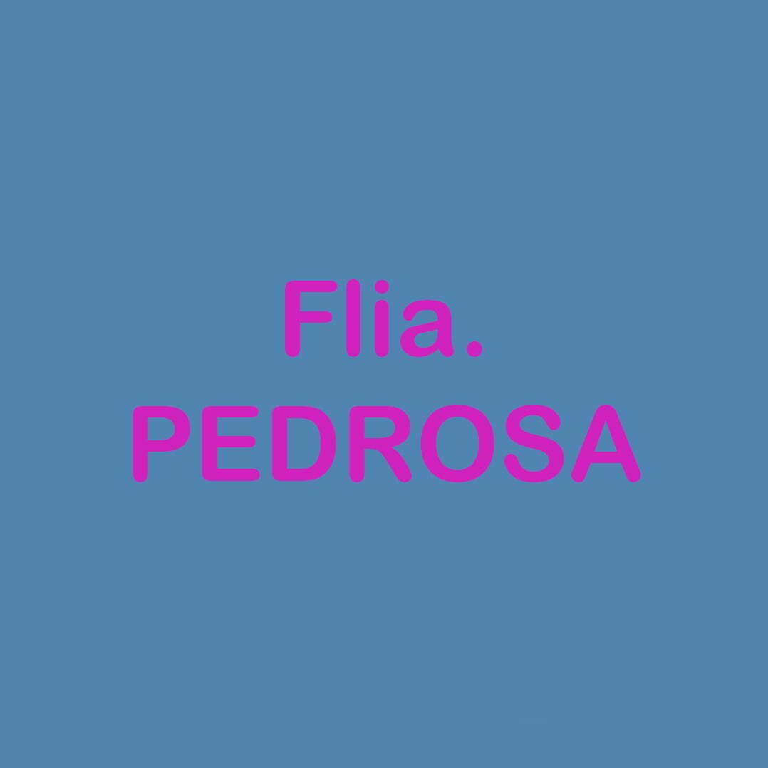 Flia. Pedrosa